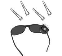 BLAZERBUCK Juego de 2 pares de tornillos de reparación de tornillos de repuesto para gafas de sol Ray-Ban RB4105-50 l RB2027-62 l RB4075-61 l RB4068-60 l RB4114-62 l RB4115-57 - Plata