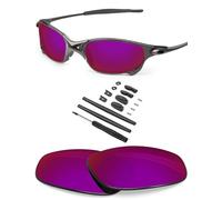 BLAZERBUCK Kit de lentes de repuesto y calcetines polarizados de policarbonato para Oakley Juliet, revestimiento Burned Starry AR
