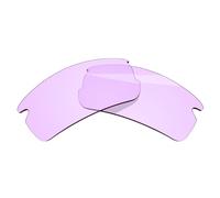 BlazerBuck Kit de lentes y calcetines de repuesto para Oakley Flak 2.0 OO9295, Rosa claro bajo, 0