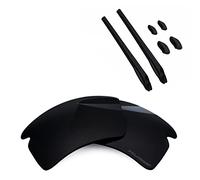 BlazerBuck Kit de lentes y calcetines de repuesto para Oakley Flak 2.0 XL OO9188, Negro polarizado., 0