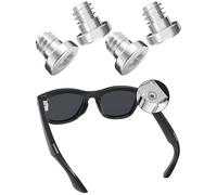 BLAZERBUCK Kit de tornillos de reparación de 2 pares para lentes de sol Ray-Ban Meta Wayfarer Skyler Headliner Adventurer Fury Gen 1/2 y Oakley Meta HSTN