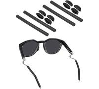 BlazerBuck Kits de calcetines de repuesto para gafas de sol Oakley HSTN Metal OO9279, Negro + negro, 0