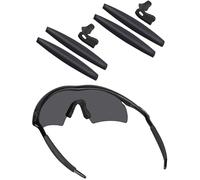 BLAZERBUCK Kits de calcetines de repuesto para gafas de sol Oakley M Frame Series, color negro y negro