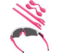BlazerBuck Kits de calcetines para gafas de sol Oakley Radar EV Series, Rosa y rojo., 0