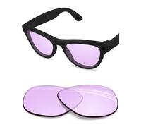 BlazerBuck Lentes de repuesto antisal compatibles con Ray-Ban Meta Skyler RW4014 (Gen 2) de 52 mm, color rosa claro bajo