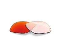 BlazerBuck Lentes de repuesto antisal para Arnette Slickster AN4185 58 mm, fotocromáticas transparentes a rojo fuego