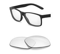 BlazerBuck Lentes de repuesto antisal para Arnette Slickster AN4185 58 mm, transparente de alta definición