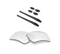 BlazerBuck Lentes de repuesto de policarbonato con bloqueo de luz azul para Oakley Flak 2.0 XL OO9188 - HD Clear, Transparente HD con bloqueo de luz azul, Fit Flak 2.0 XL OO9188 59mm