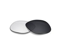 BLAZERBUCK Lentes de repuesto fotocromáticas compatibles con lentes inteligentes Ray-Ban Meta Wayfarer RW4008 | RW4012 (Gen 2) de 53 mm, Fotocromático transparente a negro, 0