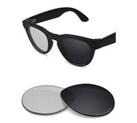 BlazerBuck Lentes de repuesto polarizadas antisal compatibles con Ray-Ban Meta Headliner RW4013F (Gen 2) de 51 mm, polarizado fotocromático gris