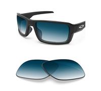 BLAZERBUCK Lentes de repuesto polarizadas antisal para gafas de sol Oakley Double Edge OO9380, Azul Gradiente, 0