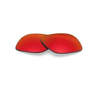 BlazerBuck Lentes de repuesto polarizadas antisal para gafas de sol Oakley Extender OX3249 de 58 mm, Rojo fuego polarizado