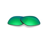 BlazerBuck Lentes de repuesto polarizadas antisal para gafas de sol Oakley Extender OX3249 de 58 mm, Verde esmeralda polarizado
