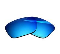 BlazerBuck Lentes de repuesto polarizadas antisal para gafas de sol RayBan Andy RB4202 de 55 mm, Azul hielo polarizado, 0