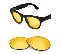BlazerBuck Lentes de repuesto polarizadas antisal para gafas de sol RayBan Meta Headliner RW4013F (Gen 2) de 51 mm, Amarillo de alta intensidad