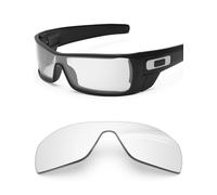 BlazerBuck Lentes de repuesto polarizadas antisal para Oakley Batwolf OO9101, Transparente de alta definición, 0