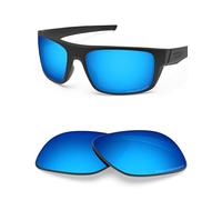 BLAZERBUCK Lentes de repuesto polarizadas antisal para Oakley Drop Point OO9367, color azul hielo