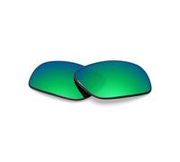 BlazerBuck Lentes de repuesto polarizadas antisal para Oakley Turbine OO9263, Verde esmeralda polarizada - [revestimiento de policarbonato Ar Coated],