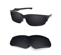 BLAZERBUCK Lentes de repuesto polarizadas para gafas de sol Oakley Flak Beta OO9363, Negro polarizado., Fit Flak Beta OO9363 64 mm