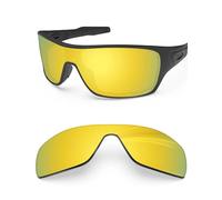 BLAZERBUCK Lentes de repuesto polarizadas para gafas de sol Oakley Turbine Rotor OO9307, dorado, (24K Gold - Polarized), 0