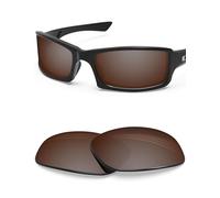 BlazerBuck Lentes de repuesto polarizados de policarbonato para gafas de sol Oakley Fives Squared(4+1)² OO9238 - Revestimiento AR de bronce vívido