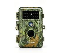 BlazeVideo Cámara de Vídeo y Caza de 48MP 1296P con Sensor de Movimiento Infrarrojo sin Brillo y Disparador IP66, Resistente al Agua con Visión Nocturna de 75 Pies, Modelo de Foto y Vídeo (A252 Verde)