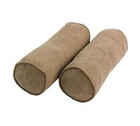 Blazing Needles Almohada de microgamuza con cordσn, 20.0 x 8.0 in, Java, 2 unidades