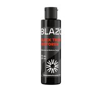 BLAZON Black Trim Restorer - Restaurador de plástico con infusión de tinte para molduras exteriores desteñidas, acabado negro profundo, corrección de arañazos, larga durabilidad y protección UV, 8