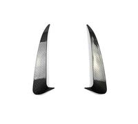 BLBNEZBZTY Alerón para Coche Alerón De Parachoques Delantero para Benz Clase C W205 C43 C63 para Amg 2014-2019 Trasero Rodea La Salida Aire Y Cubre La Cuchilla Viento Trasero.(Carbon Fiber)