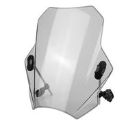 BLBNEZBZTY Carenabris para MT07 para MT09 Cubiertas De Parabrisas Parabrisas De Motocicleta Universal Parabrisas Ajustable para CBR600RR para CB1000R para GXSR 600 750(Transparent)