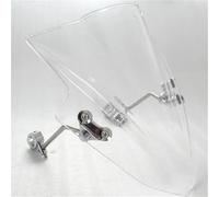 BLBNEZBZTY Carenabris Parabrisas para Suzuki GSR400, GSR600, GSR750 Y GSX1300. Soporte para Parabrisas B-King con Montaje En Manillar De 7/8" O 1".(Transparent)