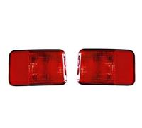 BLBNEZBZTY Para Jeep Para Wrangler 2008-2018 Cubierta Luz Antiniebla Trasera Parachoques Trasero Para JK Para J3 CKD Carcasa OEM 55078104AC Luces traseras(1Pair)