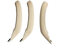 BLBNEZBZTY Reemplazo de la cubierta del panel embellecedor reposabrazos manija puerta interior Para X3 X4 F25 F26 2010-2016 Manija Puerta Delantera Automóvil(Beige Rhd 3pcs Set)
