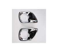 BLBNEZBZTY Rejilla de Luz Antiniebla 2 Piezas Cromada Compatible con Toyota Para RAV 4 2013-2015 Embellecedor antiniebla paragolpes