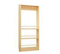 BLCKTIGR Detrás de la Puerta Organizador，Estante Libros Infantil， de Madera Estanterias para Libros，para niños、dormitorios、Salones y guarderías(Three Layers)