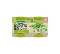 Bldina Les R Cosecha Bio guisantes 4-6 Meses 2 X130 g
