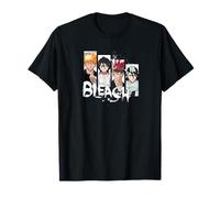 Bleach Character Panel Splatter Anime Camiseta