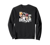 Bleach Character Panel Splatter Anime Sudadera