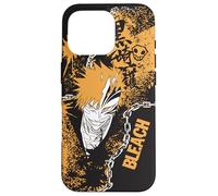 BLEACH Ichigo Hollow Mask Splatter Graffiti Anime Carcasa para iPhone 16 Pro