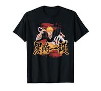 Bleach Ichigo Kanji and Symbol Scribbles Anime Camiseta