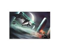 Bleach Ichigo Vs Ulquiorra - Póster decorativo para pared, pinturas al óleo, 30 x 45 cm