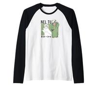 Bleach Nel Tu Cute Chibi Collage Vintage Anime Camiseta Manga Raglan