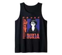 Bleach Rukia Color Block Collage Classic Anime Camiseta sin Mangas