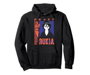 Bleach Rukia Color Block Collage Classic Anime Sudadera con Capucha