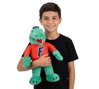 Bleacher Creatures Florida Gators Al E. Gator - Figura de peluche de mascota universitaria de 18 pulgadas, con licencia oficial, se mantiene sola, para jugar o exhibir