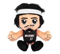 Bleacher Creatures Miami Heat Jaime Jaquez Jr. - Peluche sentado Kuricha de la NBA de 8 pulgadas, suave inspirado en Chibi Superstar de la NBA