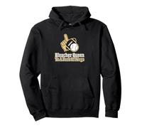 Bleacher Queen para una Manada de Kings Baseball Mom Sudadera con Capucha