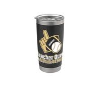 Bleacher Queen para una manada de Kings Baseball Mom Vaso térmico de acero inoxidable de doble pared