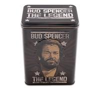 Blechwaren Fabrik Braunschweig GmbH Bud Spencer & Terence Hill - Tarro de almacenamiento - The Legend - DoseA-B01 - vertical