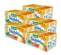 BLEDINA Blédidej Briques de céréales au lait de suite saveur caramel - Des 9 mois - 4 x 250 ml